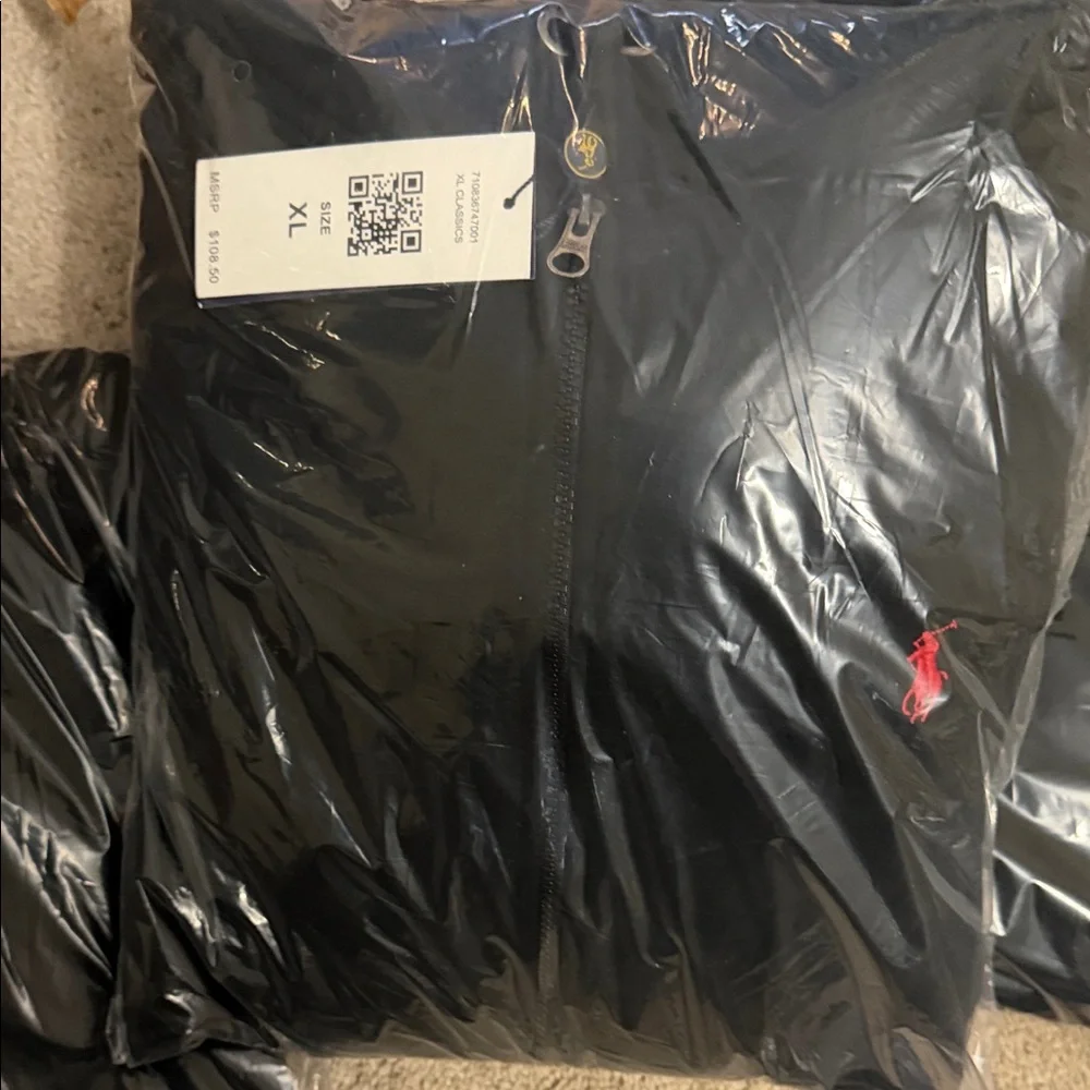 Polo by Ralph Lauren Black Sweatshirt and SweatPant Set - Picture 8 of 8